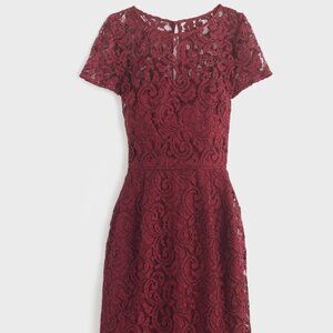 JCrew Elsa Dress in leavers lace